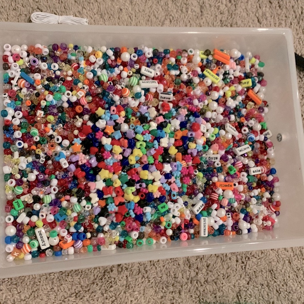 Beads. 5 pounds of beads.